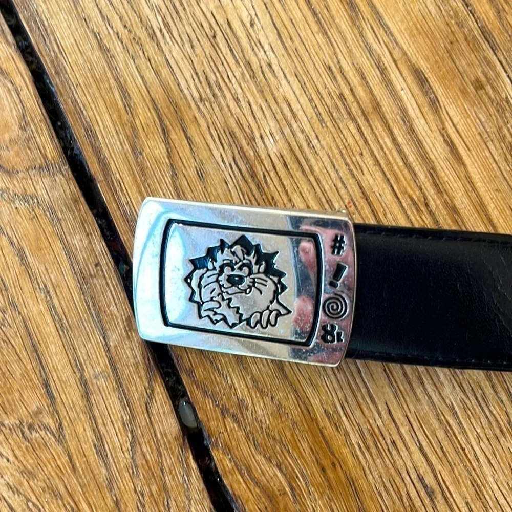 Tasmanian Devil Belt Leather